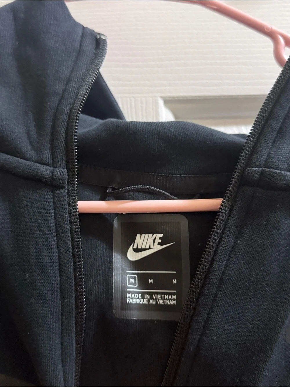 Nike Women's Dark Navy Hooded Zip Utility Jacket